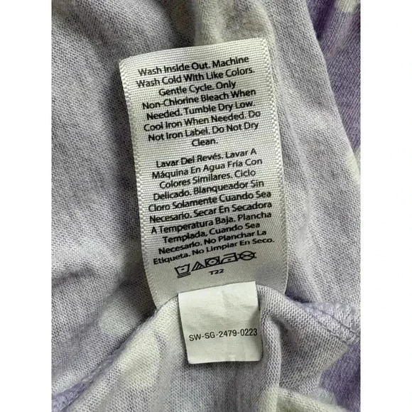 Wonder Nation Girls Purple Daisy Print Dress w/ Pockets Size XL 18 - Picture 7 of 7